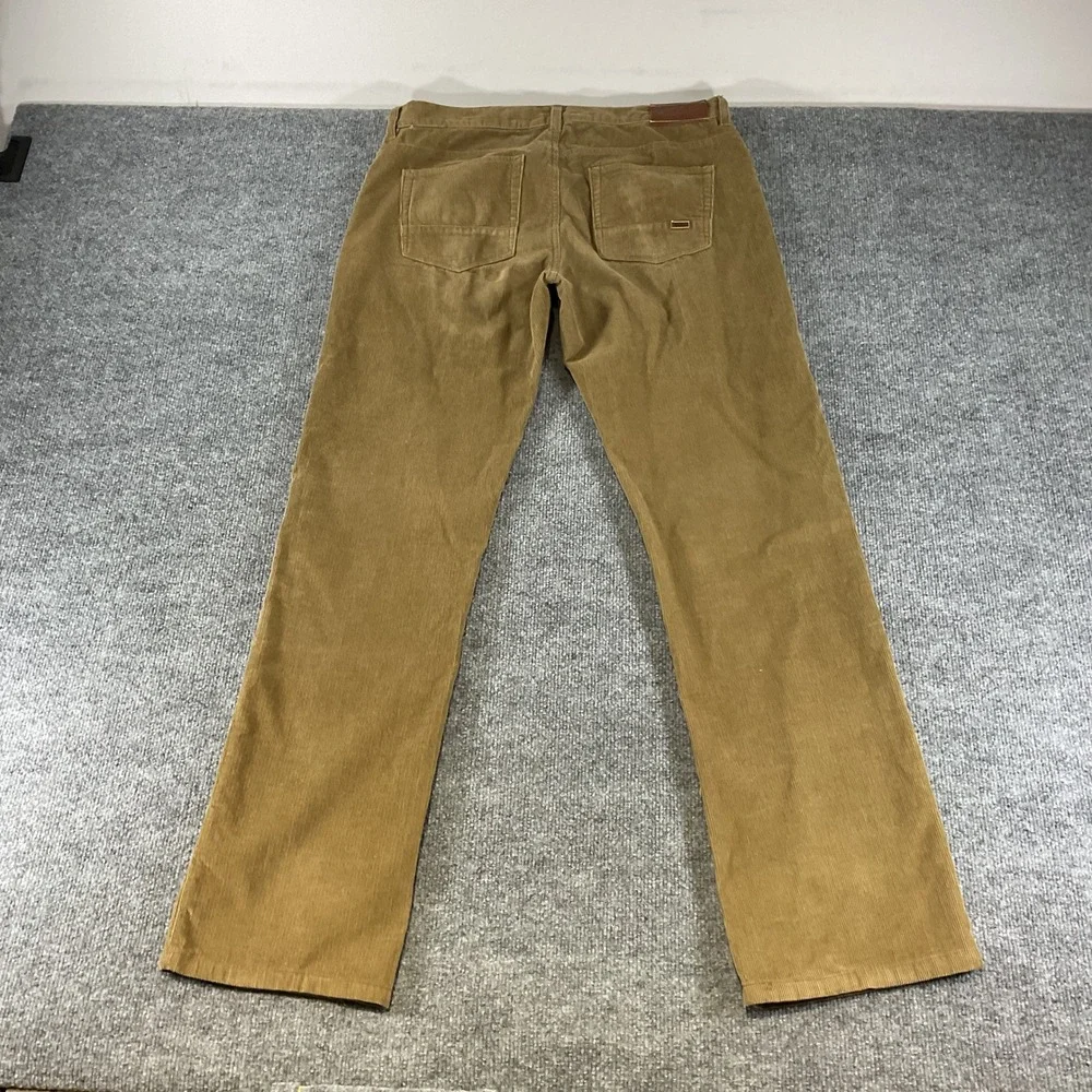 Woolrich Corduroy Pants Mens 34x34 Brown Straight Leg Cotton Casual Outdoor